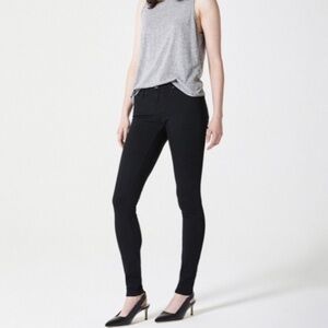 - AG Jet Black “The Legging” Jean Super Skinny Mid-rise